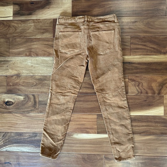 Forever 21 Caramel Corduroy Pants size 30 - Picture 3 of 4